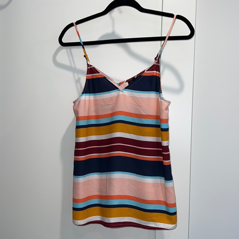 Halogen vneck tank top